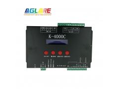 LED Controller - Programmable K-4000C LED Controller With 4 Ports Supports SD Card