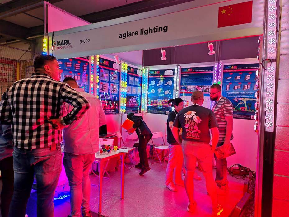 Aglare LED at IAAPA Expo Europe