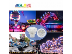 2PIN Auto Amusement Lights - Auto Lights 45mm Fairground AC24v LED New Program DW002