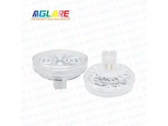 2PIN Auto Amusement Lights - 80mm 48Leds RGB fairground lights Pre-Programmed 1-16 Spinning Effect