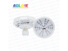 2PIN Auto Amusement Lights - 80mm 48Leds RGB fairground lights Pre-Programmed 1-16 Spinning Effect