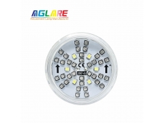 E14 Auto RGB Amusement Light - DZ007 60mm 48Leds RGB+W LED Carnival Lights 1-16 Automatic Spinning Effect