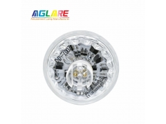 E14 Auto RGB Amusement Light - DZ007 60mm 48Leds RGB+W LED Carnival Lights 1-16 Automatic Spinning Effect