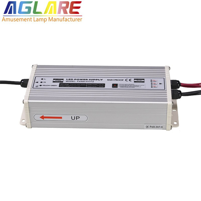 Hot sale IP44 400W AC 220v DC 12V 33.33A LED switching power supply
