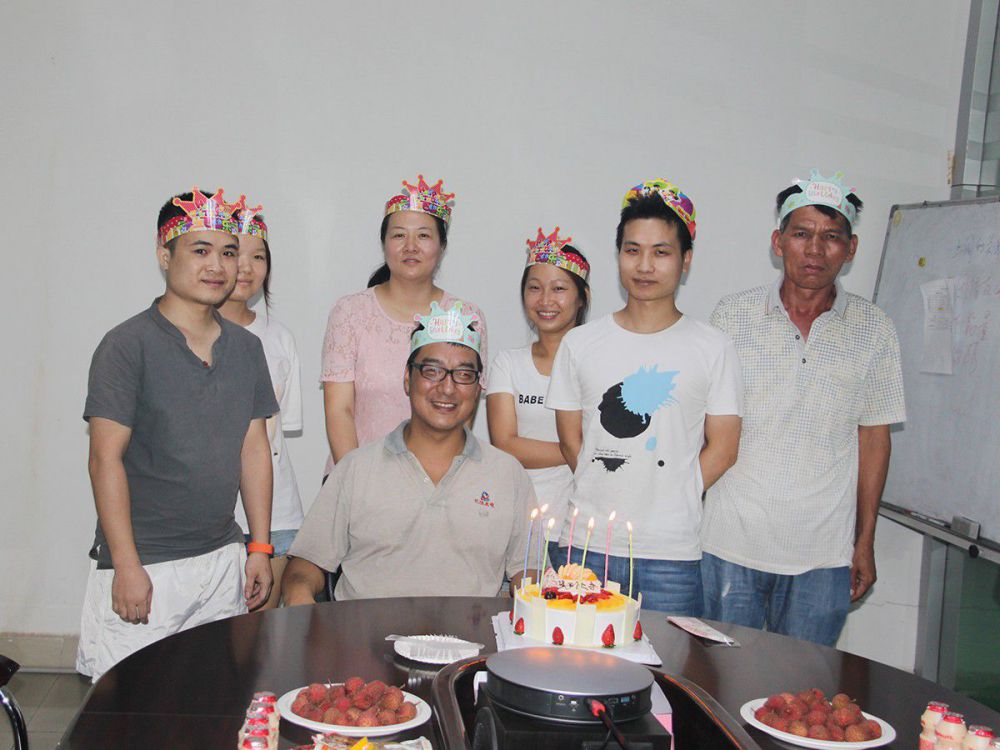 Aglare Lighing staff birthday party