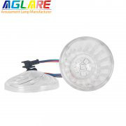0.2-2W Programmable RGB - Waterproof IP65 12/24V LED pixel amusment light with housing