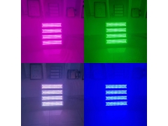 RGB Color - Aglare High power IP65 waterproof aluminum 1000W RGB LED flood light remote control
