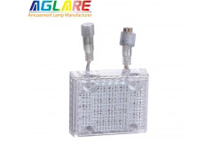 2.1-5W Programmable RGB - High quality DC24V 18leds UCS1903 addressable square LED point light