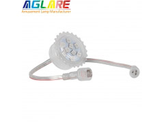0.2-2W Programmable RGB - 1.8W rides lights bulbs amusement LED 12V RGB fun amusement LED lighting IP68 Waterproof