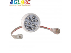 0.2-2W Programmable RGB - High Brightness TM1804 IC 45mm Diameter LED Pixel Light for Amusement Rides