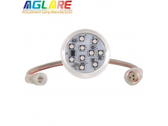 0.2-2W Programmable RGB - High Brightness TM1804 IC 45mm Diameter LED Pixel Light for Amusement Rides