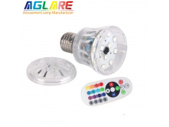 2.1-5W Programmable RGB - RGB color AC100-240V E27 LED bulb Lamp light with IR remote controller