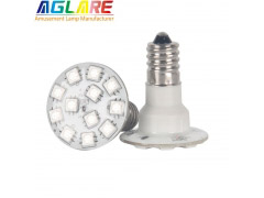 E14 Auto RGB Amusement Light - Silicon glue 24V/60V RGB E14 12pcs 5050 SMD amusement LED lamp for amusement rides