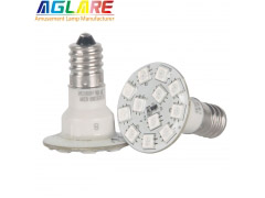 E14 Auto RGB Amusement Light - Silicon glue 24V/60V RGB E14 12pcs 5050 SMD amusement LED lamp for amusement rides