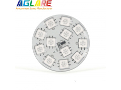 E14 Auto RGB Amusement Light - Silicon glue 24V/60V RGB E14 12pcs 5050 SMD amusement LED lamp for amusement rides