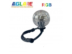 2.1-5W Programmable RGB - New 50mm Color Change RGB 18LEDs Funfairs Carnival Amusement LED Light