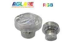2.1-5W Programmable RGB - 60mm Punching Hole 18 LEDs Cabochon Rgb Pixel Amusement Light