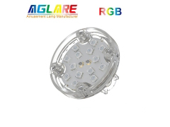 E14 Auto RGB Amusement Light - 60mm New RGB LED Pixel Light auto program 18leds AC24V amusement rides lighting