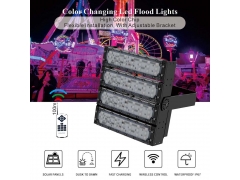 RGB Color - IP65 200W RGB LED Flood Light Outdoor
