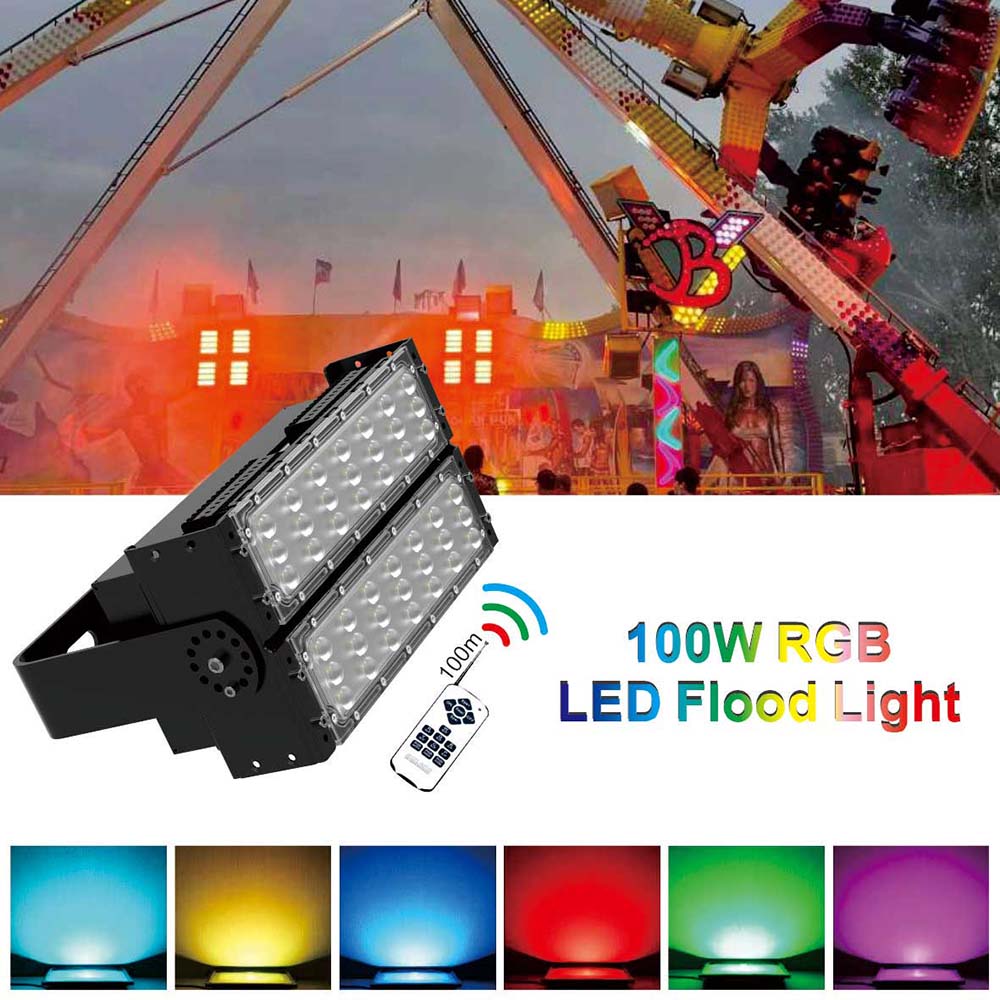 remote control flood lights