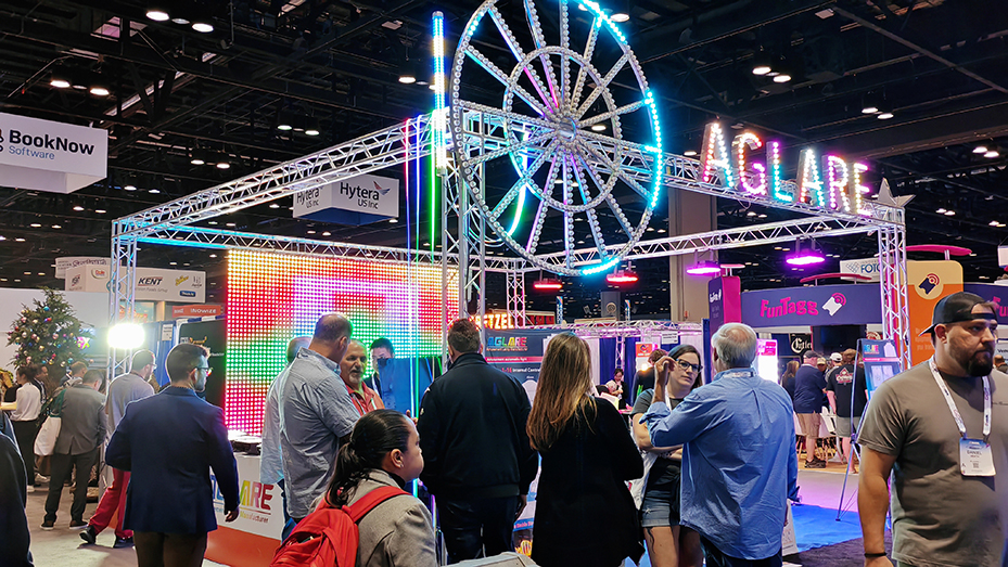 Aglare at IAAPA Expo 2023 in Orlando