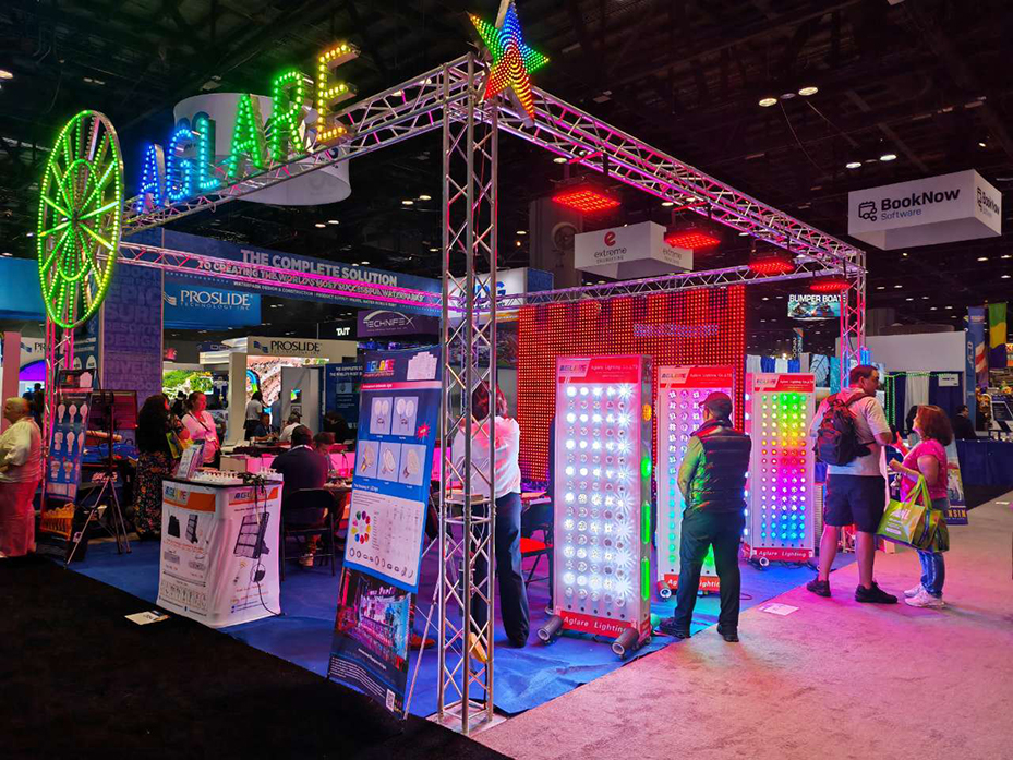 Aglare at IAAPA Expo in Orlando USA