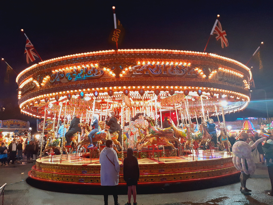 carousel ride lights