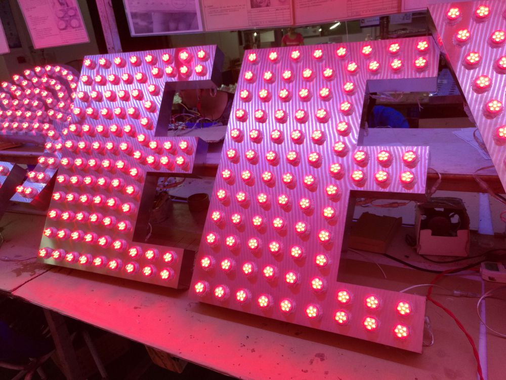 letter lights