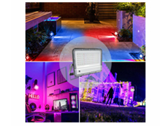 RGB Color - 100W RGBW LED Color Changing Outdoor Lights