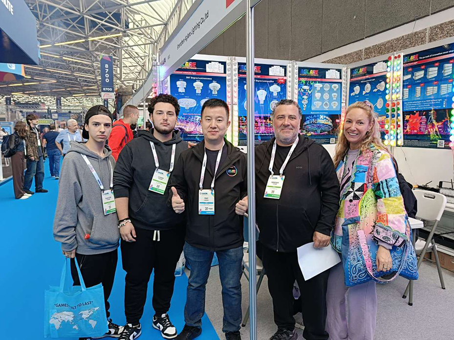 Aglare Lighting at IAAPA Europe Exhibition