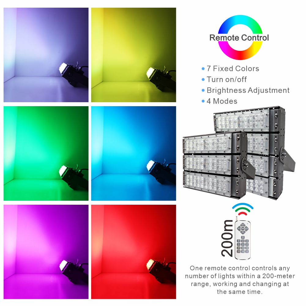 Multi Colored LED Flood Lights