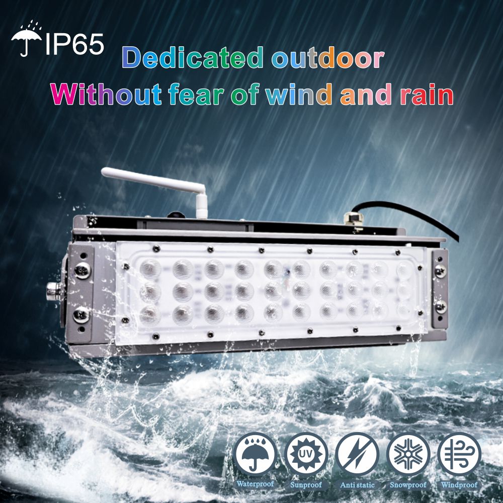 ip65 rgb flood light