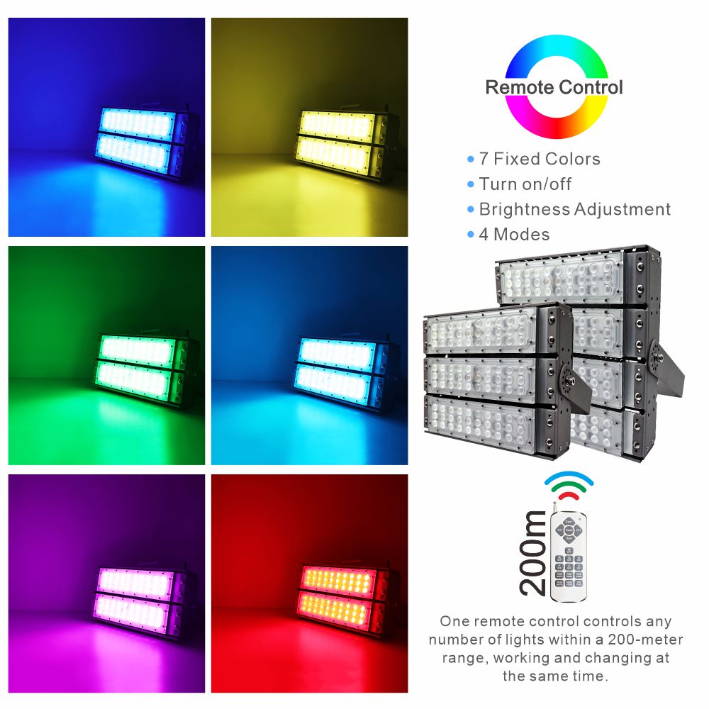 Multi Colored LED Flood Lights
