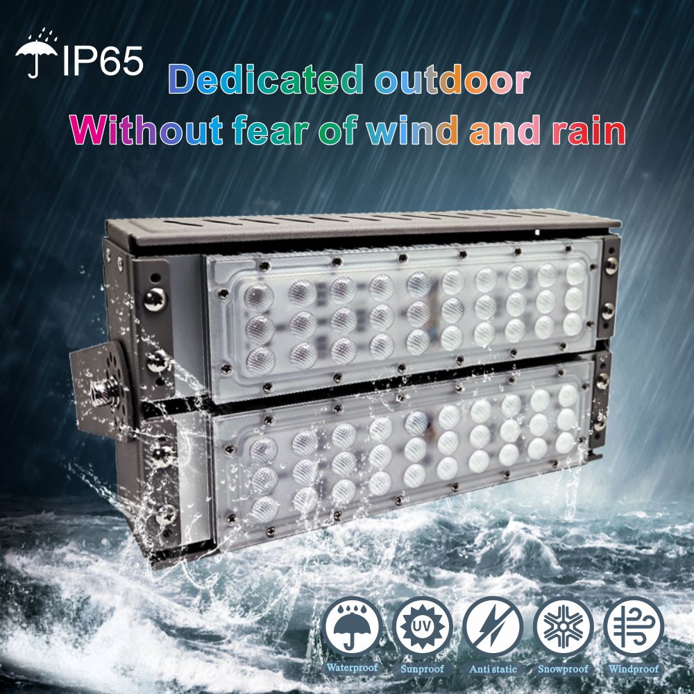 waterproof rgb led flood light