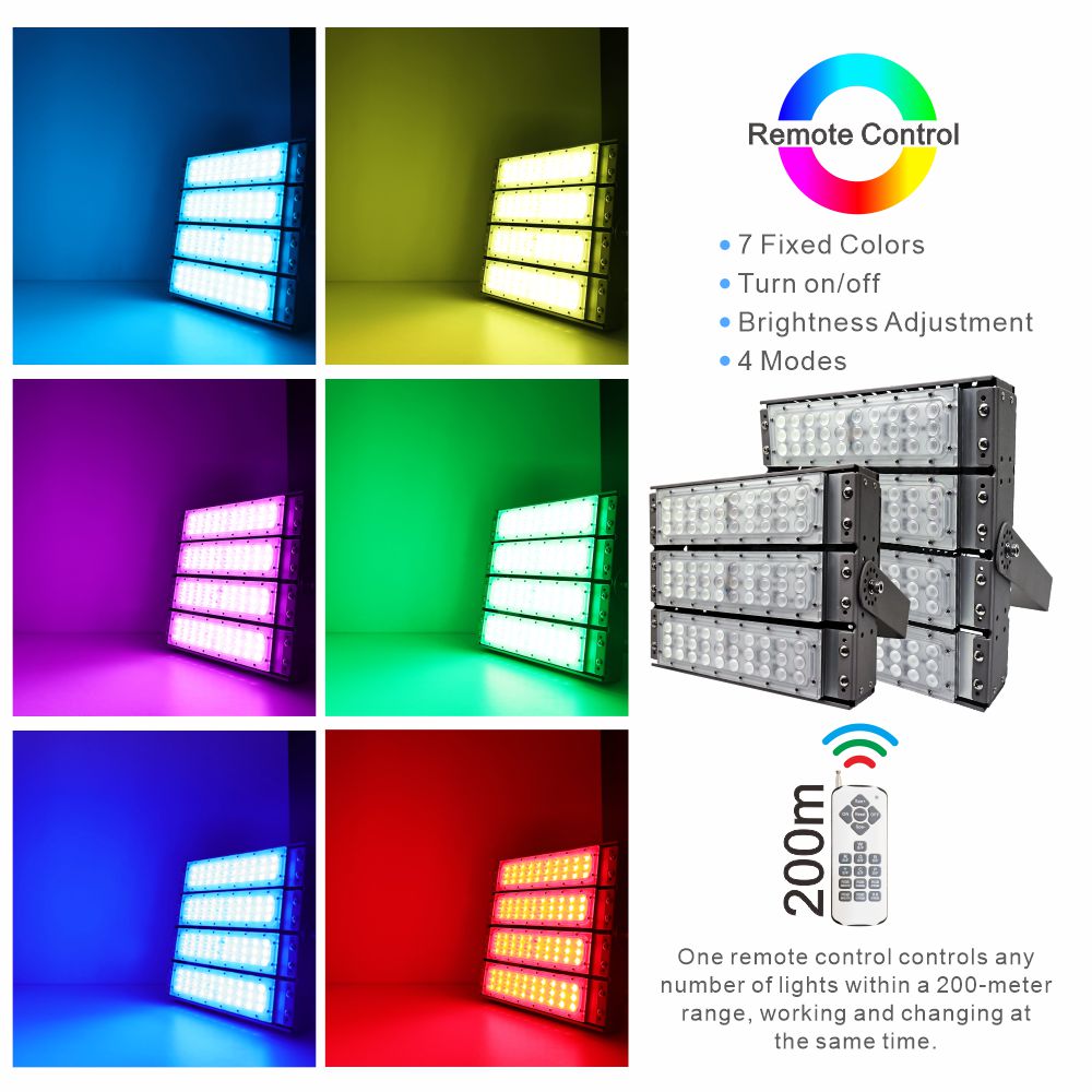 Colored LED Flood Lights