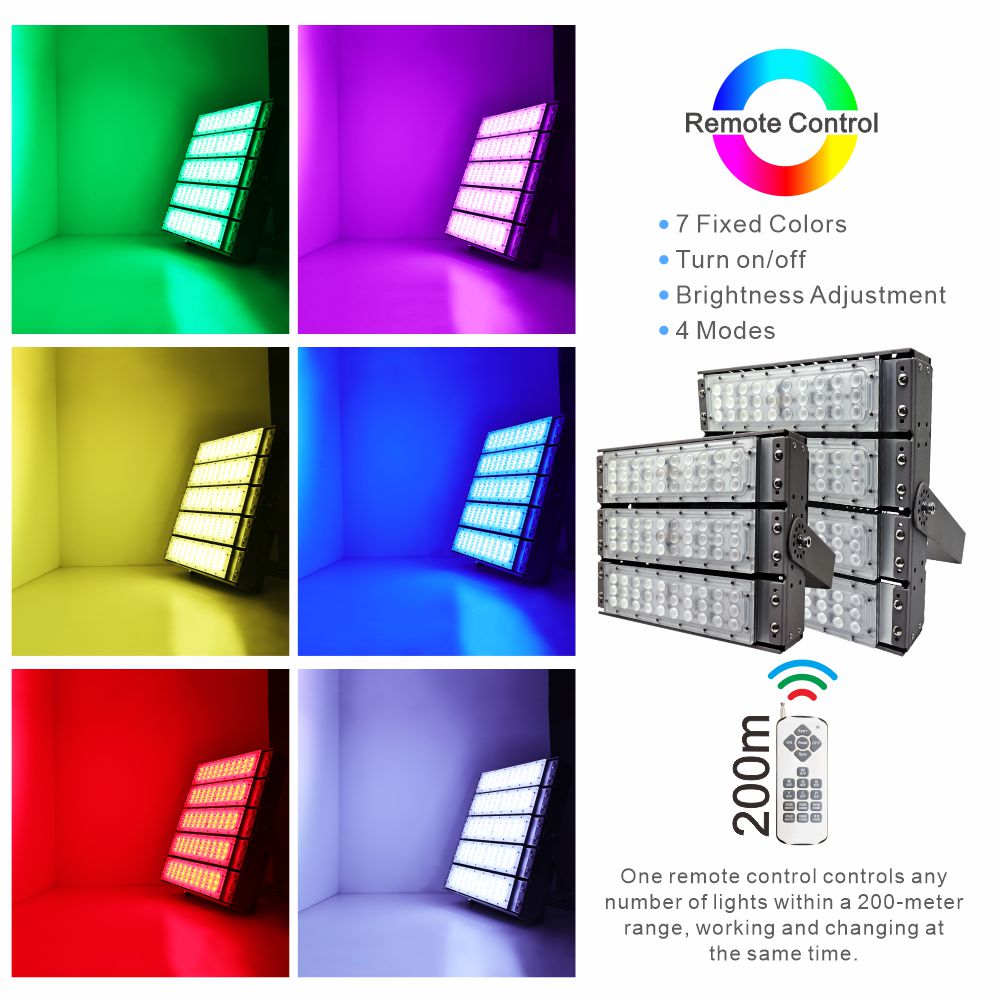 coloured led flood lights