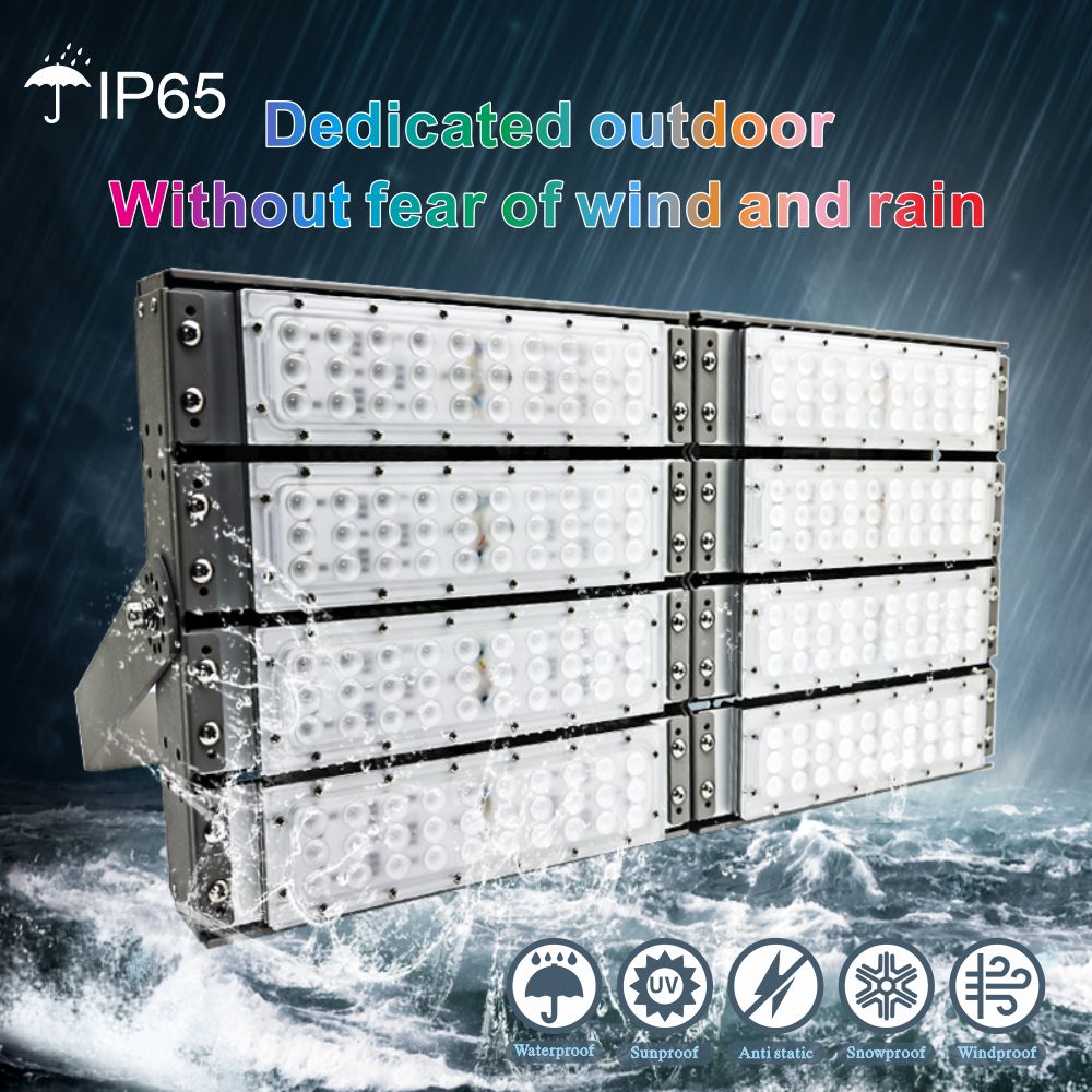 ip65 400w rgb led flood light