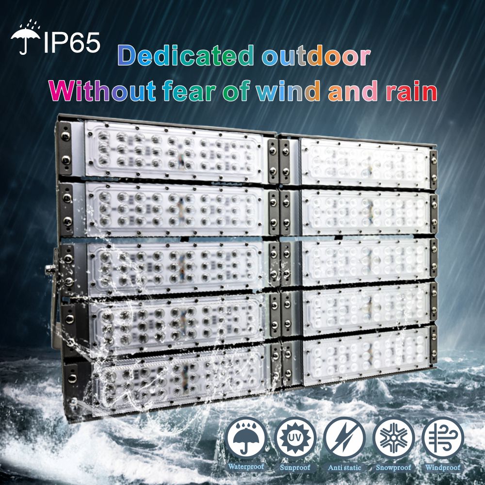 ip65 rgb flood light