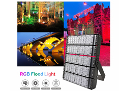RGB Color - IP65 250W LED RGB Flood Light with Remote Control