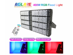RGB Color - 400W RGB LED Flood Light Multi Color with Remote