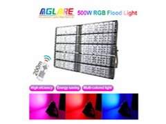 RGB Color - 500W LED RGB Flood Light with Remote Control