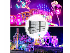RGB Color - 400W RGB LED Flood Light Multi Color with Remote