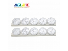 2PIN Auto Amusement Lights - New E14 Fairground Light 80mm RGB Cabochon Led Turbo Light Caps Rgbw Pixel Light for Amusement Parks