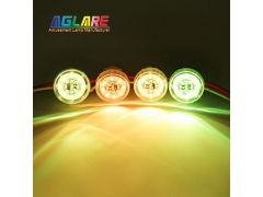 2PIN Auto Amusement Lights - DW002 38mm Auto RGB+W Amusement LED lights - 18Leds AC24V