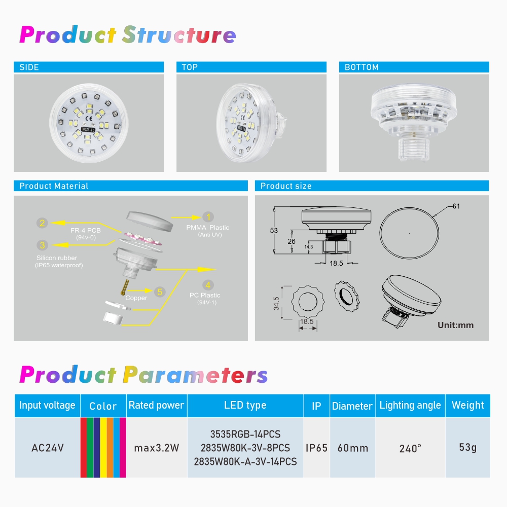 aglare amusement lighting
