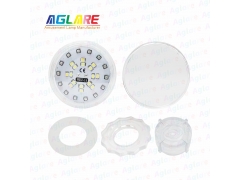 2PIN Auto Amusement Lights - New DW032 60mm Auto RGB+W Amusement Lights - AC24V 36Leds