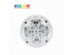 E14 Auto RGB Amusement Light - RGB+W 60mm Auto Amusement Park LED Lights with D125+D129 Pre-Programmed 1-16,AC24V,34Leds