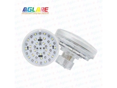 E14 Auto RGB Amusement Light - RGB+W 80mm D125+D129 Pre-Programmed LED Bulbs for Amusement Lighting - AC24V 56Leds