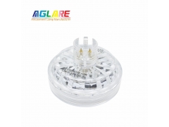 2PIN Auto Amusement Lights - 60mm 42Leds RGB LED Amusement lights 1-16 Auto Program Spinning Effect