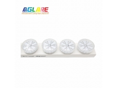 2PIN Auto Amusement Lights - 60mm 42Leds RGB LED Amusement lights 1-16 Auto Program Spinning Effect